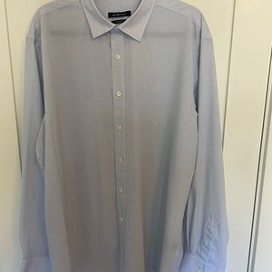 Bugatchi Classic fit performance button down shirt